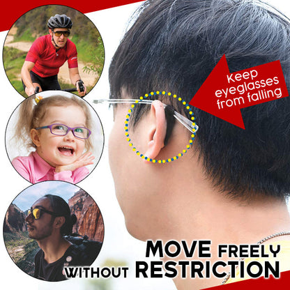 Glasses Non-Slip Ear Grips (3 pairs)